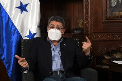 Presidente de Honduras, Juan Orlando Hernández (AFP)