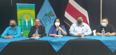 Organizaciones sindicales exigen reunión con presidente de la CCSS, Román Macaya. Captura de pantalla.