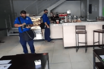 (Vigilan restaurantes en Escazú).