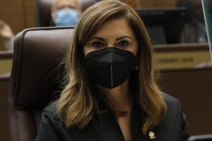 La diputada Silvia Hernández, presidenta del Congreso, no prevé fuertes cambios en la integración de las comisiones legislativas. (Archivo/CRH).
