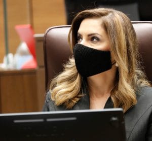 La presidenta de la Asamblea Legislativa, Silvia Hernández, urgió transparencia en la información financiera del ICE. (Cortesía/Asamblea).