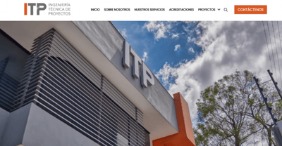 En su sitio web, empresa ITP S.A. indica que ha supervisado proyectos como la ruta 27, el puente sobre el río Virilla y el paso a desnivel en Alajuelita. Fuente: Internet.