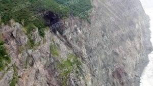 Esta es la zona donde se habría estrellado el avión