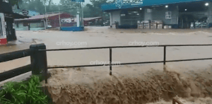 Turrialba es uno de los cantones más afectados por las fuertes lluvias. (CRH).