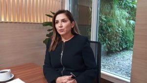 La presidenta del Congreso, Silvia Hernández Sánchez (CRH)