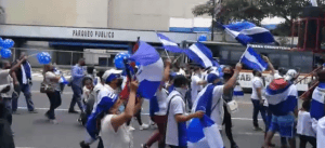 Los exiliados nicaragüenses en Costa Rica se han manifestado en contra del régimen de Daniel Ortega. (Foto: Tomada de redes sociales)