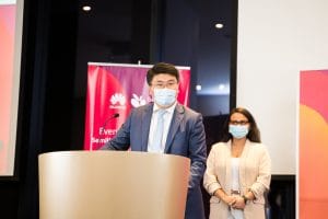 Peng Yang, CEO de Huawei en Costa Rica insistió en la importancia del estímulo del talento en el desarrollo de las capacidades en TIC del país.