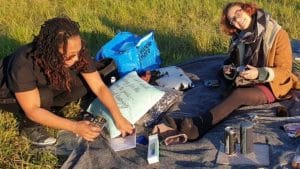 Las hermanas desaparecieron después de celebrar el cumpleaños de una de ellas en un parque. BBC