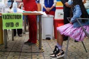 Vacunación anti covid19 para niños y niñas grupo de edad entre 5 y 11 años, Hospital Nacional de Niños.&nbsp;(Cortesía)