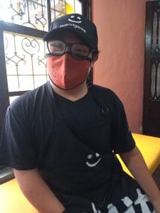 Sebas siempre regalando sonrisas