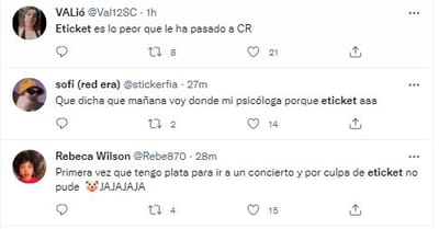 Estos fueron algunos de los mensajes de los cibernautas.