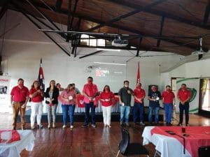 Junta Directiva elegida el 21 de noviembre. (Sindicato de Trabajadores y Trabajadoras Judiciales | Facebook)