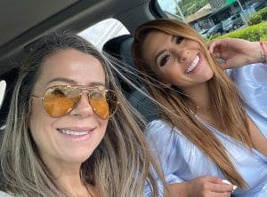 Keyla Sanchez y su mamá. Tomado del Instagram.