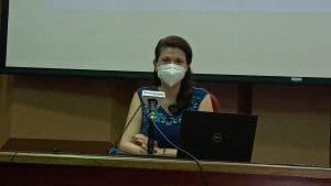 Fiorella Salazar, ministra de Justicia. (CRH).