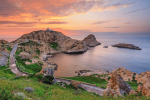 Foto del paisaje de Córcega. Tomada de Internet