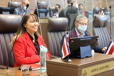 Diputada electa Paola Nájera, subjefa de bancada del PPSD. (Cortesía/Asamblea).