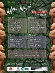 Festival Alma Negra, menú de muestras escénicas. (Foto: Cortesía)