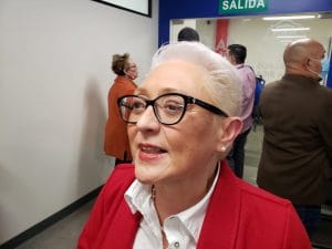 Ministra de Comunicación, Patricia Navarro. (Foto: CRH)