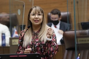 Paola Nájera, diputada oficialista. (Archivo/CRH).
