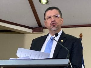 Rodrigo Chaves, presidente de la República. (Archivo/CRH).