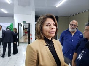 La expresidente Laura Chinchilla renunció al PLN este jueves. (Foto: CRH)