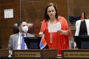 Vanessa Castro, diputada del PUSC. (Cortesía/Asamblea Legislativa).