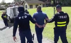 Detención de sospechoso en operativo del 7 de noviembre de 2018. (Archivo | CRHoy.com)