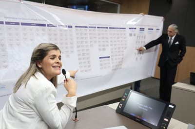 Laura Fernández, jerarca del Mideplan. (Asamblea Legislativa).