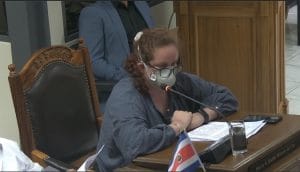La regidora Andrea Rudin votó en contra del viaje. (Foto: tomada de redes sociales)