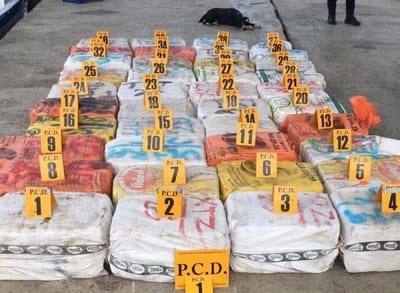 Decomiso de cocaína. (CRH).