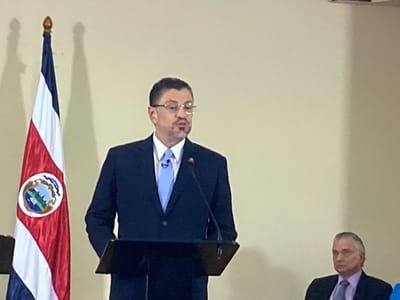 Rodrigo Chaves, presidente de la República. (Archivo/CRH).