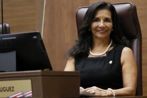 Paulina Ramírez, diputada del PLN y presidenta de la Comisión de Asuntos Hacendarios del Congreso. (Asamblea Legislativa).