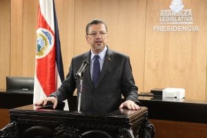Rodrigo Chaves, presidente de la República. (Archivo/CRH).