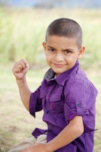 Andy fue el primer ‘pollito' de la fundación (Cortesía)
