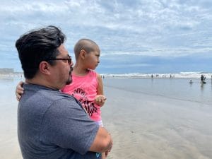 Jorge cumplió el sueño de una de las niñas previo a fallecer (Cortesía)