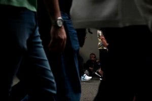 Migrantes venezolanos. (Cortesía Marco Monge/CRH).