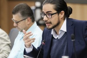 Jonathan Acuña, jefe de fracción del FA. (Archivo/CRH).