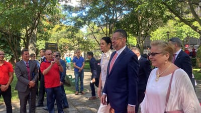Rodrigo Chaves, presidente de la República. (Archivo/CRH).