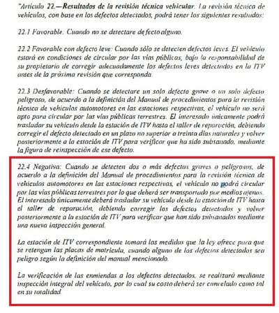 Captura de pantalla del decreto ejecutivo publicado el 26 de octubre pasado en La Gaceta