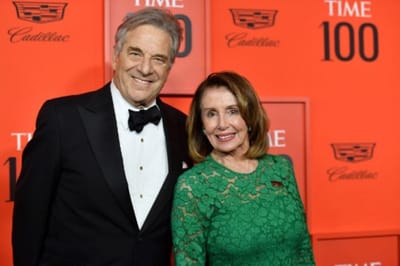 Paul y Nancy Pelosi. Foto AFP