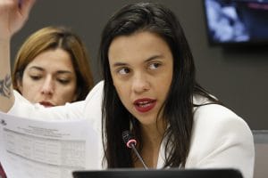 Sofía Guillén, diputada del FA. (Archivo/CRH).