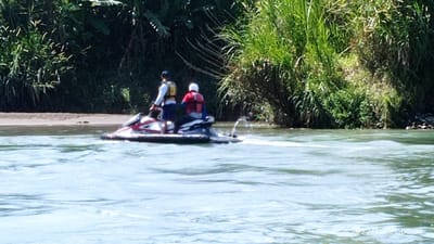 Búsqueda de niño en río de Matina | Cortesía