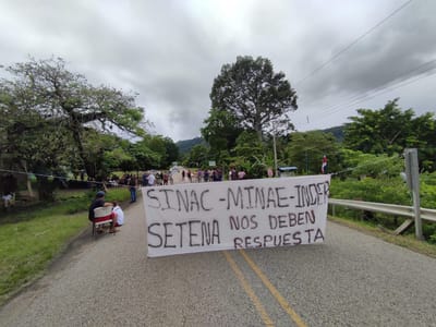 Los indígenas piden al Gobierno ser reubicados. (Foto: cortesía)