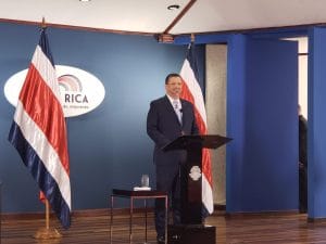 El presidente Chaves no se ha referido al tema. (Foto: CRH)