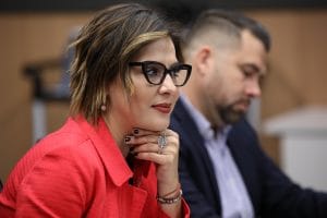 Diputada Daniela Rojas, jefa de fracción del PUSC. (Asamblea Legislativa).