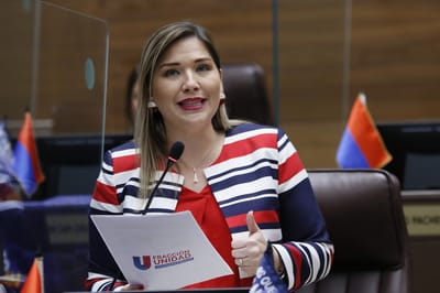 Diputada del PUSC, María Marta Carballo. Foto: Asamblea.