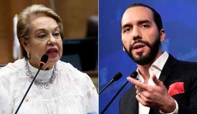 Diputada costarricense Gloria Navas y el presidente salvadoreño Nayib Bukele. (Archivo | ElPeriódico.com)