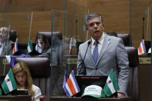 Diputado Óscar Izquierdo, subjefe de fracción del PLN. (Archivo/CRH).
