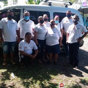 Organización tiene varios voluntarios en su misión de pintar sonrisas | Cortesía