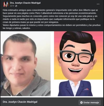 Esta es la publicación que hizo la ministra. (Foto redes sociales)